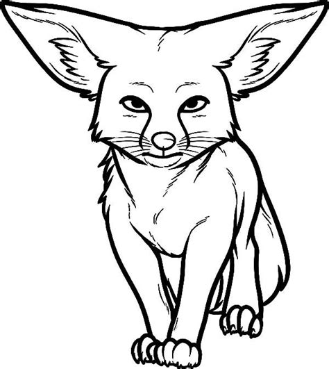 fox coloring pages fox coloring page fox sketch animal drawings