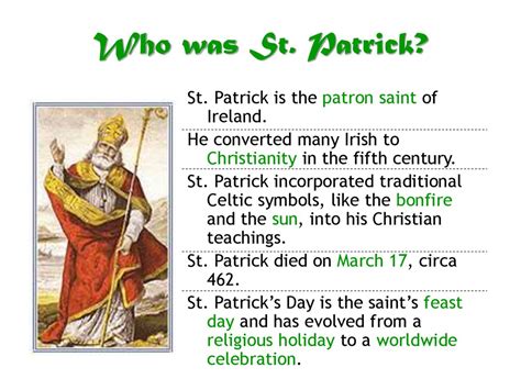 st patrick s day history and traditions презентация онлайн