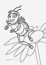 Movie Coloring Barry Benson Primaria Bees Getcolorings sketch template