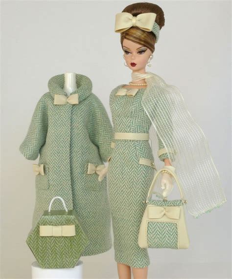 handmade vintage barbie silkstone fashion by roxy wool