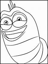 Larva Coloring Pages Color Cartoon Red Printable Kids Colouring Online Drawing Larvae Print Getcolorings Coloringpages101 Popular Choose Board sketch template