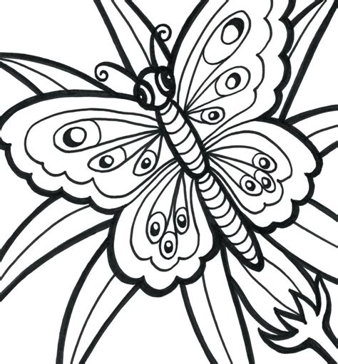printable coloring pages  adults easy png drawer