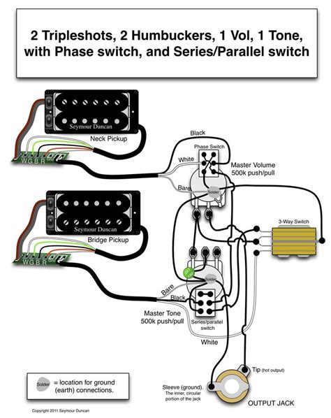 volume  tone wiring diagram