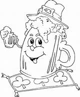 Coloring Beer Pages Irish Mug Bottle Color Place Tocolor Getdrawings Getcolorings sketch template