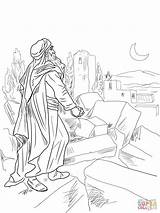 Coloring Nehemiah Jerusalem Pages Broken Walls Observing Printable Drawing sketch template