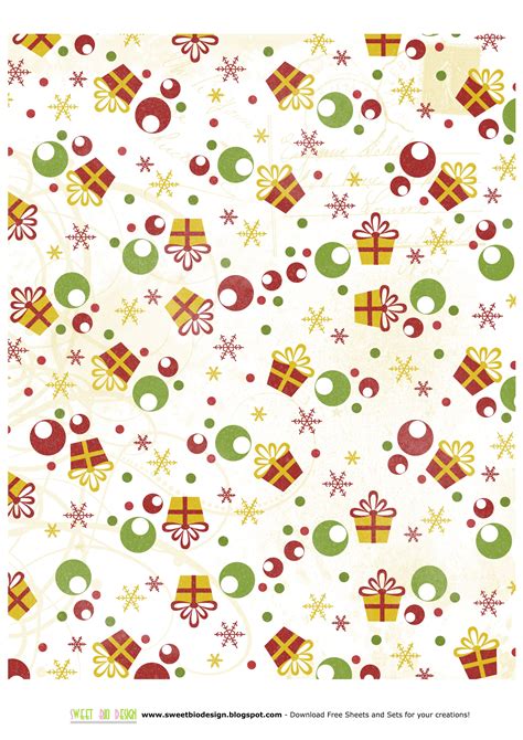 printable christmas paper scrapbooking project ideas craft