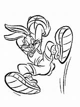 Bunny Bugs Jam Fete Anniversaire Coloriages Coloriage Baloncesto Giochiecolori Bosboni Serapio Ausmalbild Populaire Vos Lapin Maestro Fabio sketch template