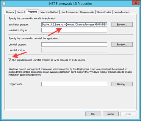 framework 4 5 2 sccm application package rui qiu s blog