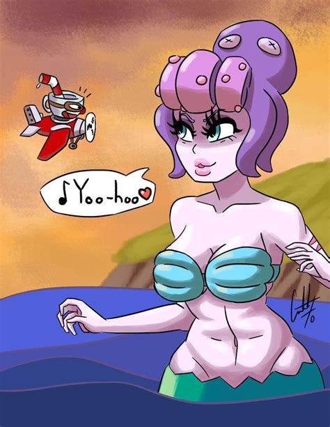 cala maria cuphead by anibalchavez female cartoon characters cute