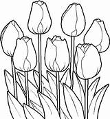 Easter Coloring Pages Flowers Flower Color Printable Getcolorings Print sketch template