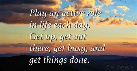 daily motivator play  active role