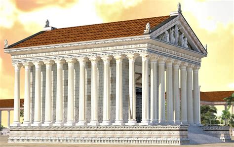 rafael lopez borrego el templo romano arquitectura  ejemplos