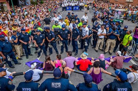 Do Police Belong At Pride Marches Across U S And Canada Face A