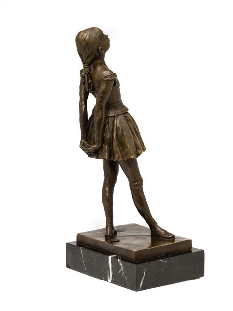 bronzeskulptur tänzerin ballerina ballett bronze skulptur antik stil