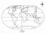 Paralelos Meridianos Planeta sketch template