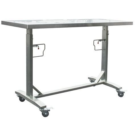 sportsman series stainless steel adjustable height work table