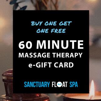 bogo massage offer sanctuary float spa