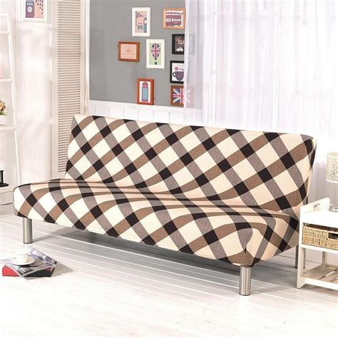 sofa bed cover folding armless elastic fabric fut