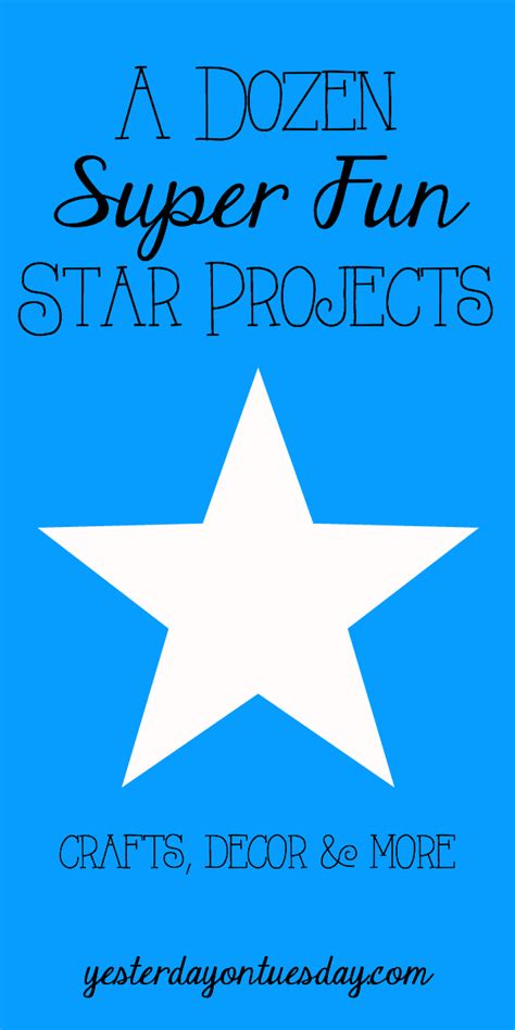 dozen super fun star projects  decor ideas  dyed book pages