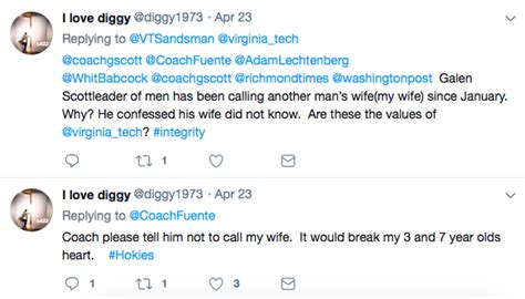 Va Tech Coach Galen Scott Resigns After Man Exposes Him Cheating On