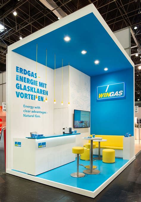 wingas glasstec  behance trade show booth design booth design