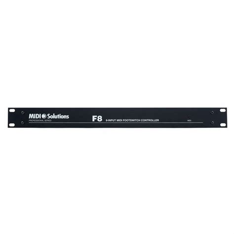 Midi Solutions F8 Footswitch Midi Converter Thomann United States