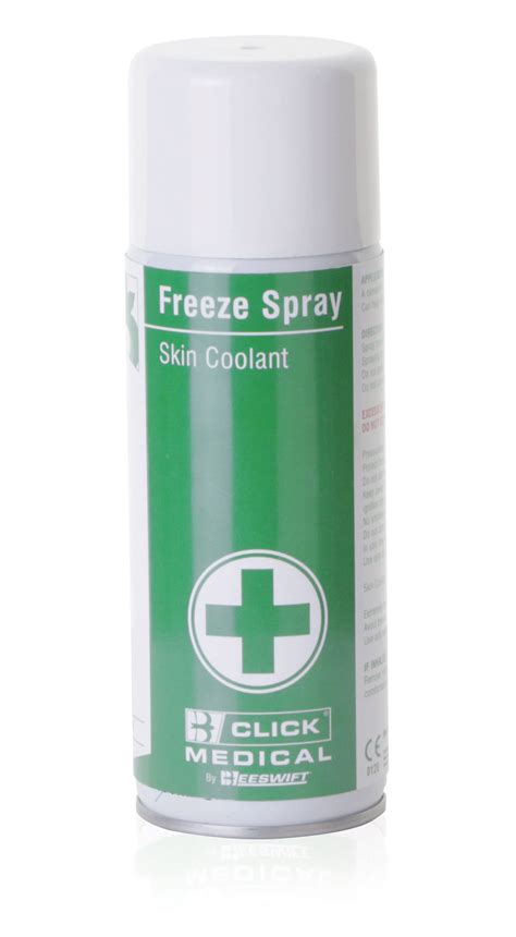 freeze spray skin coolantml whitecm