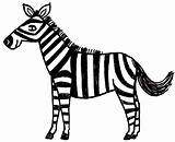 Zebra Coloring Pages Cartoon Clipart Zebras Kids Clip Printable Cliparts Print Color Drawing Chibi Library Baby Pdf Clipartmag Kid Attribution sketch template