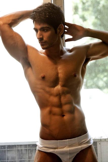 shirtless bollywood men hot indian male model unzipped
