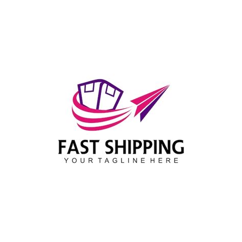premium vector shipping logo