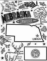 Nebraska Zoomen sketch template