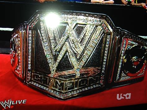 photo   wwe championship belt unveiled wrestlezone