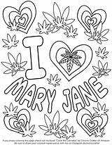 Marijuana Stoner Adults Trippy Valentine Smoking Ausmalbilder Pagess Birijus Crafter Outstanding Inspirations Colorings Coloringgames Coloringhome Getcolorings sketch template