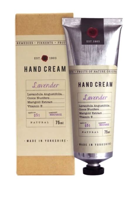 fikkerts hand cream lavender   apothecary shop matlock bath