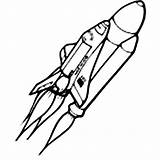 Rocket Drawing Space Sketch Shuttle Nasa Coloring Rockets Line Logo Orbit Upward Moving Earth Clipart Draw Sketches Pages Clip Clipartmag sketch template