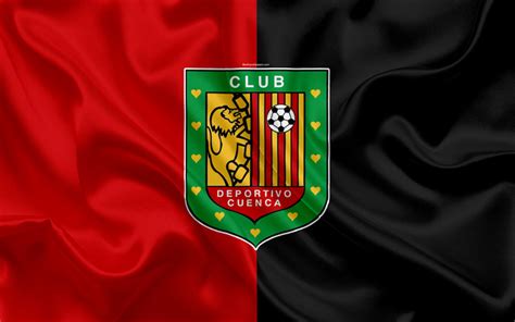 wallpapers deportivo cuenca  ecuadorian football club silk texture logo red