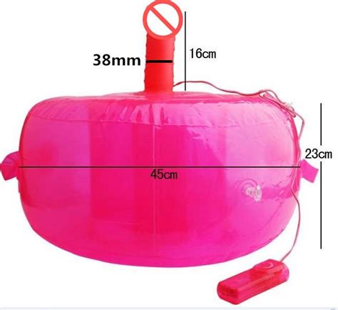 Sex Furniture With Dildo Vibrator Inflatable Ball Chair