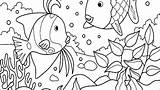 Coloring Aquarium Pages Habitat Fish Ocean Ecosystem Animal Animals Sea Drawing Kids Tank Printable Color Cockatoo Colouring Getcolorings Getdrawings Pa sketch template