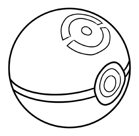 pokemon pokeball coloring pages sketch coloring page