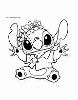 Coloring Stitch Pages Disney Lilo Christmas Book Printable Heart Kids Print Printables Cute Baby Clipart Clip Drawings Characters Outline Large sketch template