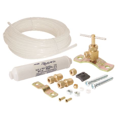 ace 1 4 in dia x 25 ft l ice maker water line installation kit