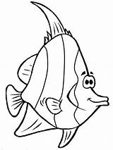 Fish Coloring Pages Color Print sketch template