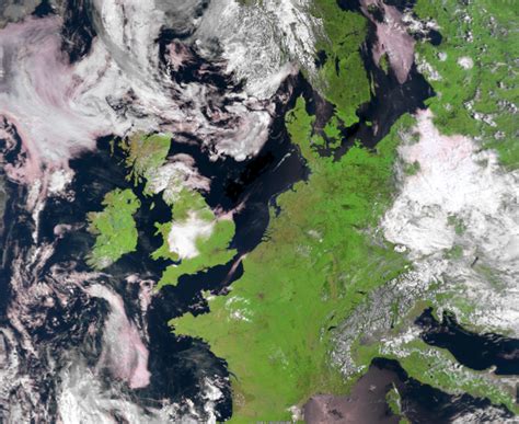satellite images  ireland met eireann  irish meteorological service
