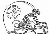 Browns Coloring Cleveland Pages Printable Helmet Helmets Getcolorings Football Color sketch template