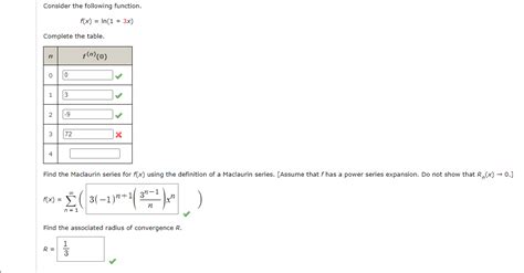 solved consider the following function f x in 1 3x