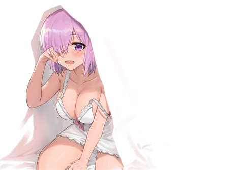 Ayul Ayulneri 92 Fate Grand Order Mash Kyrielight Cleavage Lingerie