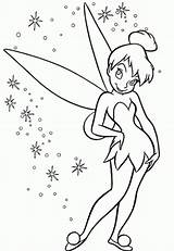 Tinkerbell Printable Coloring Pages Christmas Kids Source sketch template