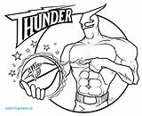 Coloring Pages Nba Basketball Logo Warriors Thunder Lakers Golden State Teams Team Logos Raptors Toronto Players Celtics City Printable Court sketch template