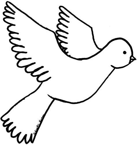 dove  coloring pages