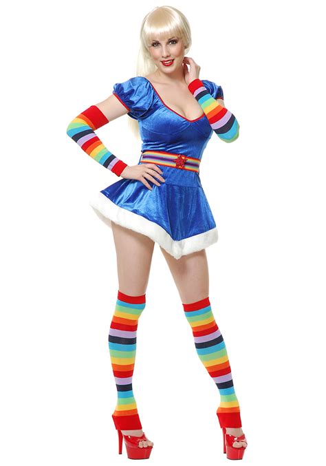 rainbow bright adult costume sweet tiny teen